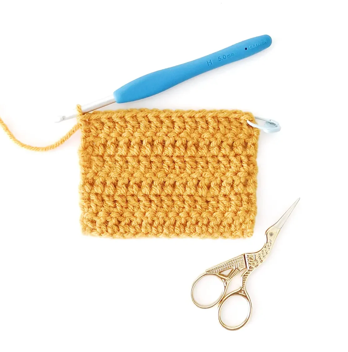 Stacked Single Crochet Stitch (STSC) Tutorial