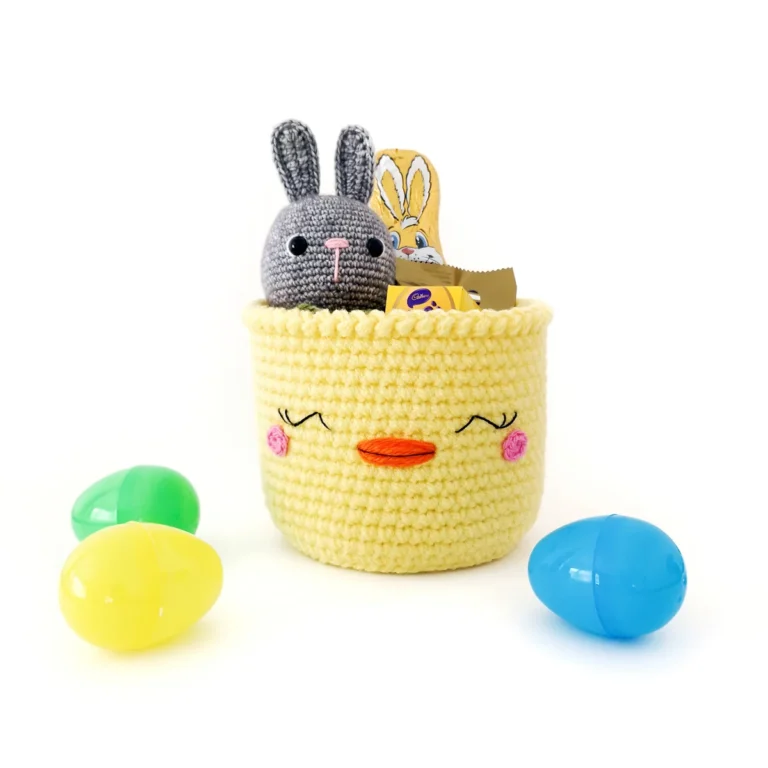 Easy Easter Basket Crochet Pattern