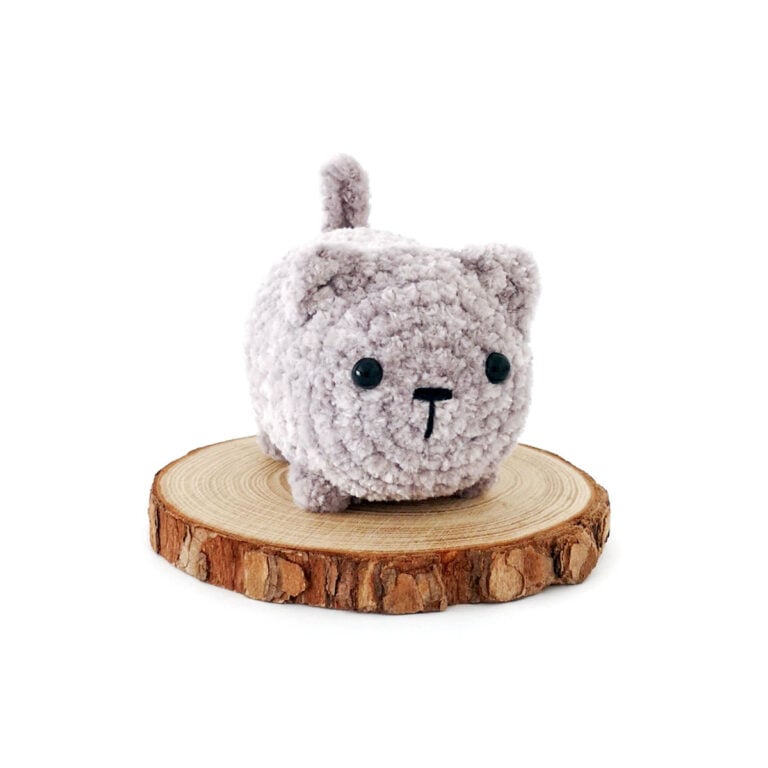 No-Sew Crochet Cat Pattern
