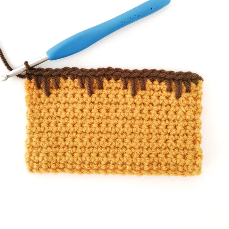 How To: Single Crochet Spike Stitch Tutorial