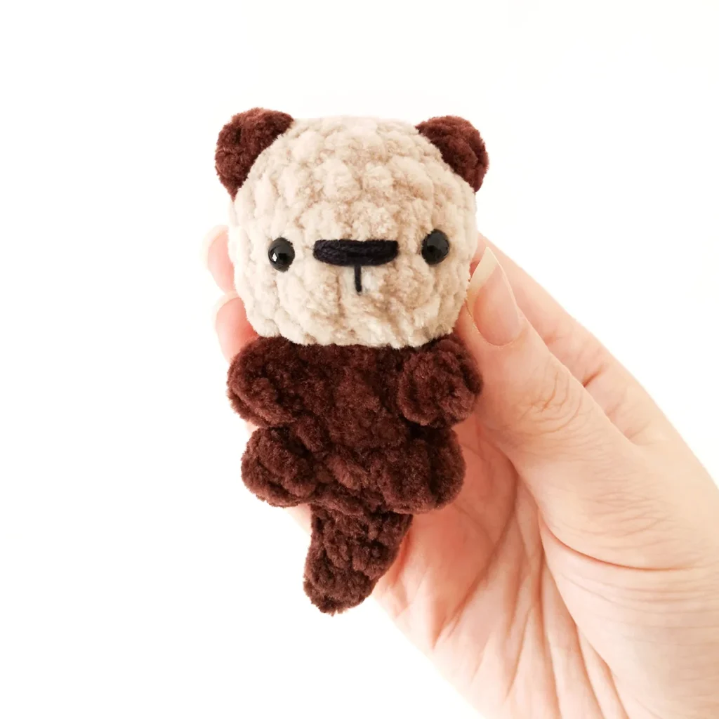 No Sew Crochet Otter Pattern (Free ) No Sew Crochet Otter Pattern (Free )
