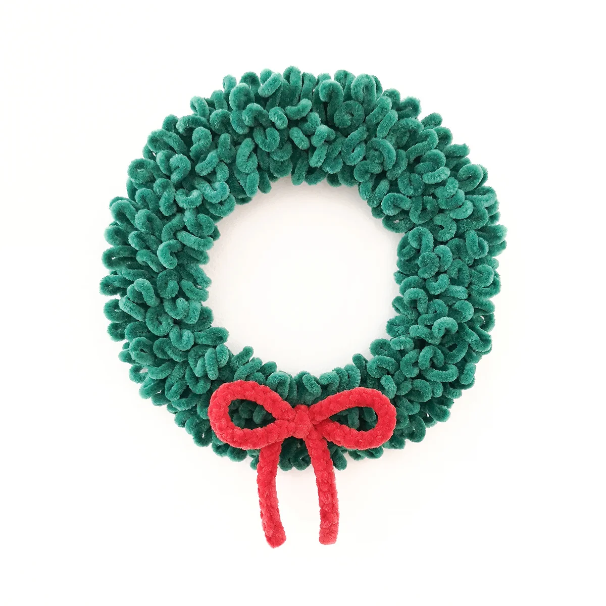 Simple Crochet Wreath Pattern