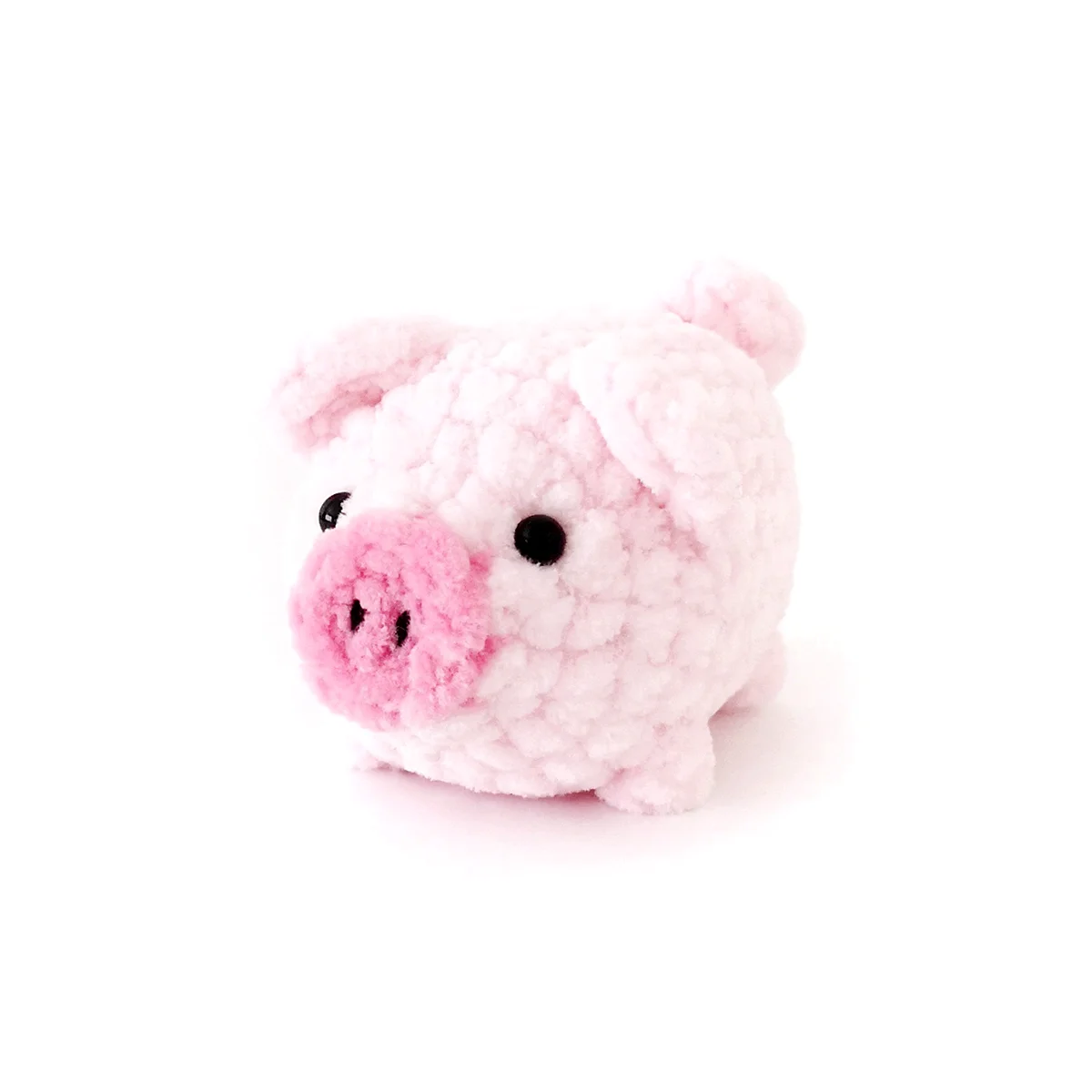 No-Sew Crochet Piggy Pattern