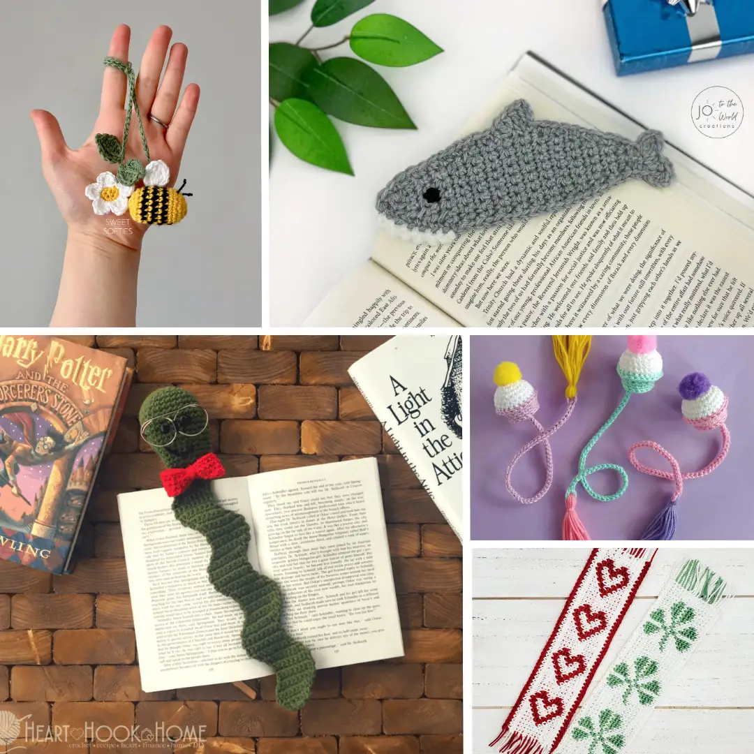 15 Free Bookmark Crochet Patterns