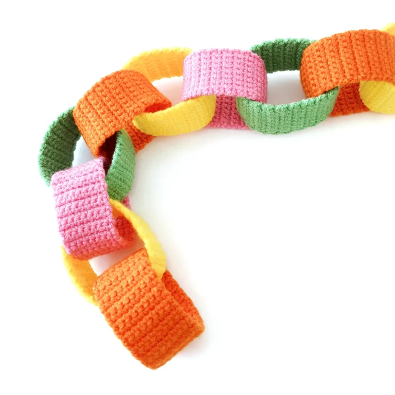 Easy Crochet Paper Chain Pattern
