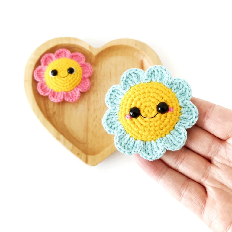 Amigurumi Crochet Flower Pattern