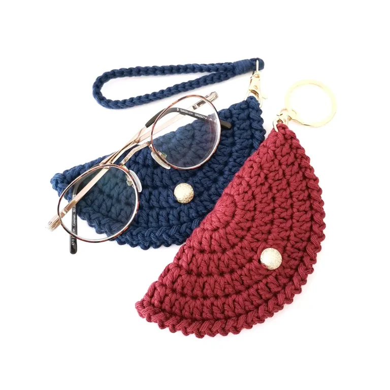 Easy Crochet Glasses Case Pattern