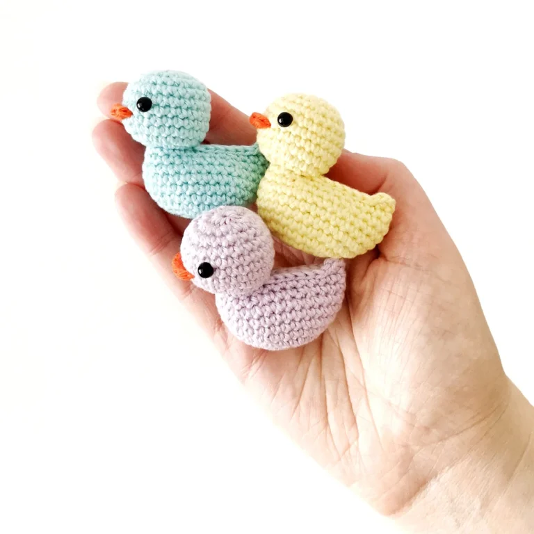 No-Sew Crochet Duck Pattern